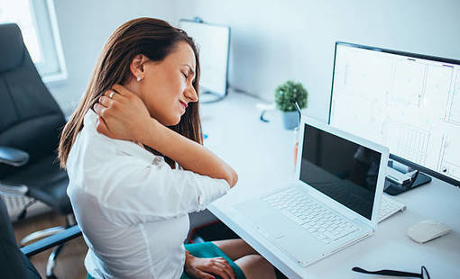 Retour au travail et maux de cou
